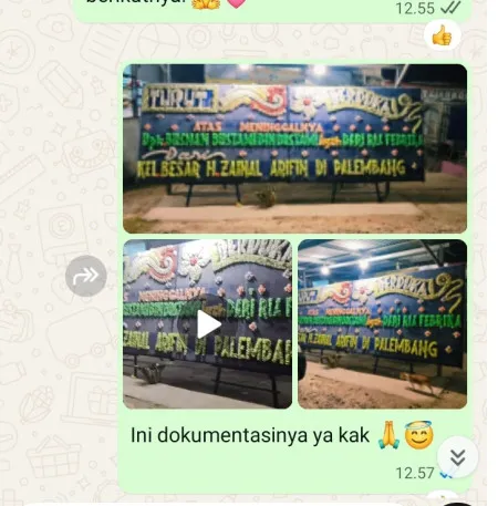 Pengiriman Papan Bunga Duka Sembukan Sidoharjo