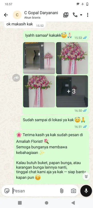 Pengiriman Karangan Bunga Sembukan Sidoharjo