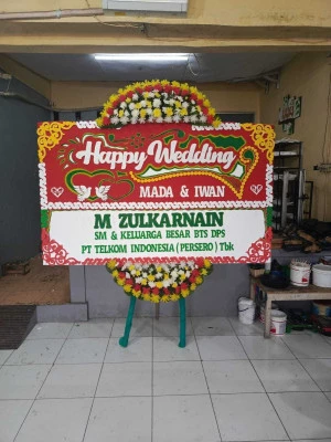 Papan Bunga di Sembukan Sidoharjo