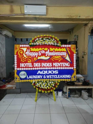 Papan Bunga di Sembukan Sidoharjo