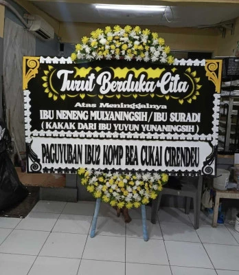 Papan Bunga di Sembukan Sidoharjo