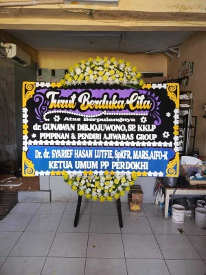 Papan Bunga di Sembukan Sidoharjo
